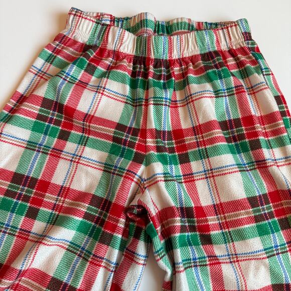 Cat & Jack Holiday Christmas Santa Plaid Pajama Pants Bundle Large 10/12ccccc - Picture 11 of 14
